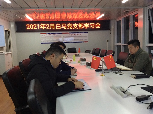 白马代表处党支部开展2020年度民主评议工作.jpg